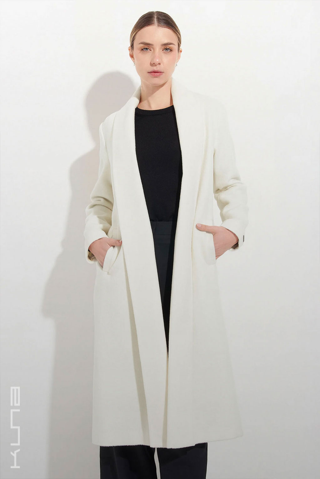 Long Baby Alpaca Swing Coat - Fitted – Alpaca Collections