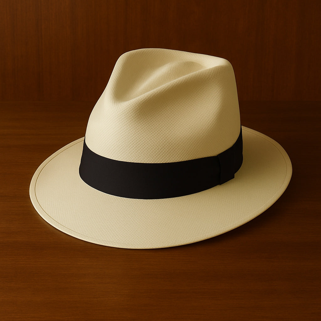 Montecristi Panama Hat Classic Fedora Supreme Weave – Alpaca