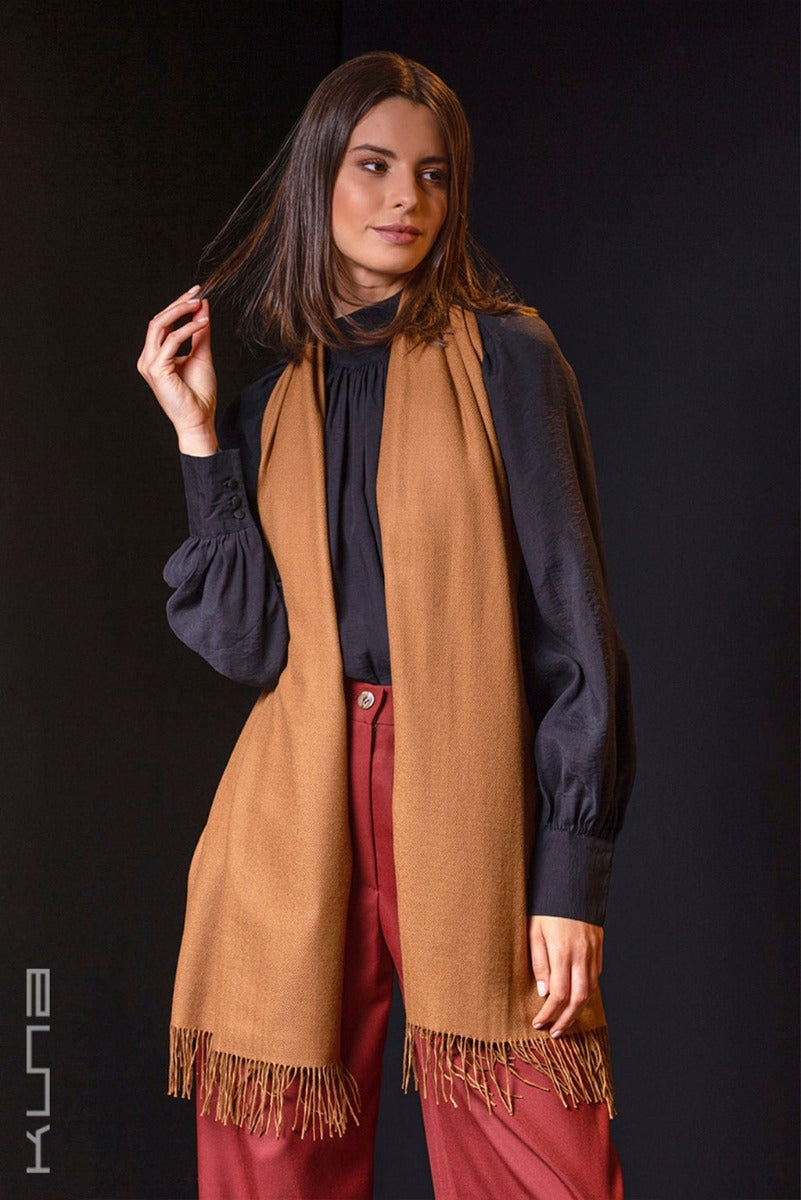 Bellinzona 100% Vicuna Shawl – Alpaca Collections