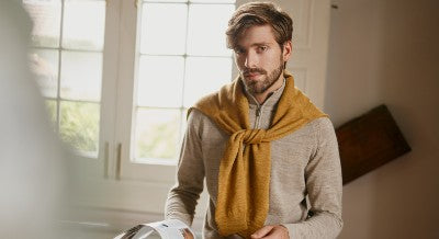 Alpaka-Golfpullover-Kollektion 