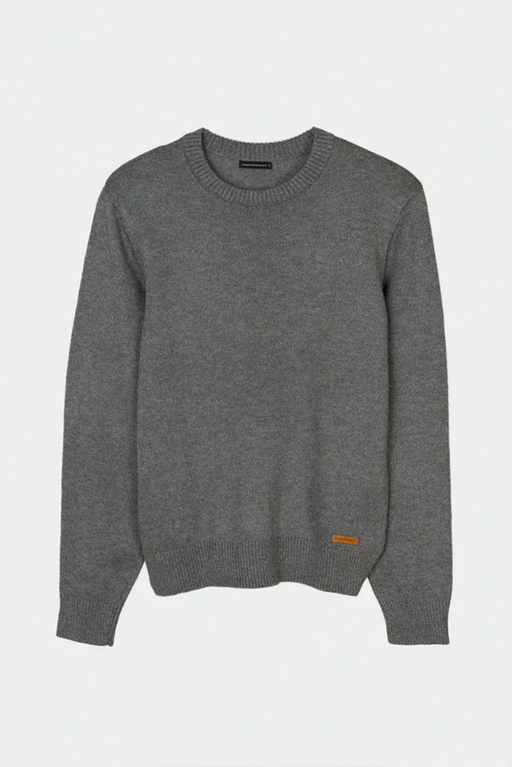 Crew-neck Organic Cotton Sweater