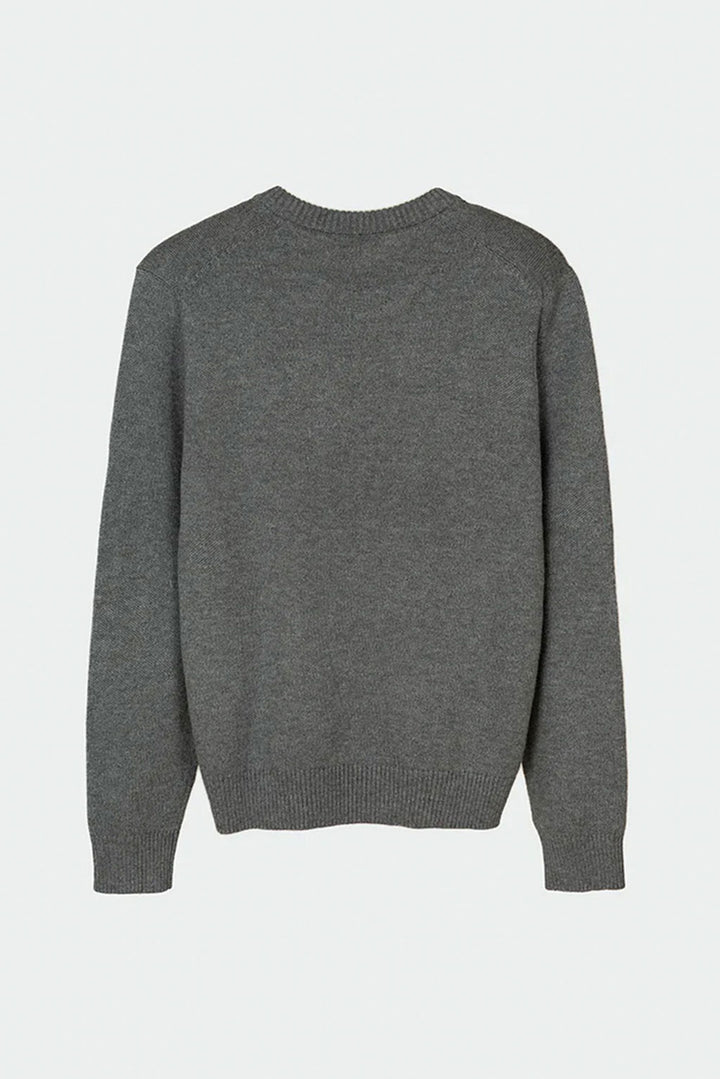 Crew-neck Organic Cotton Sweater