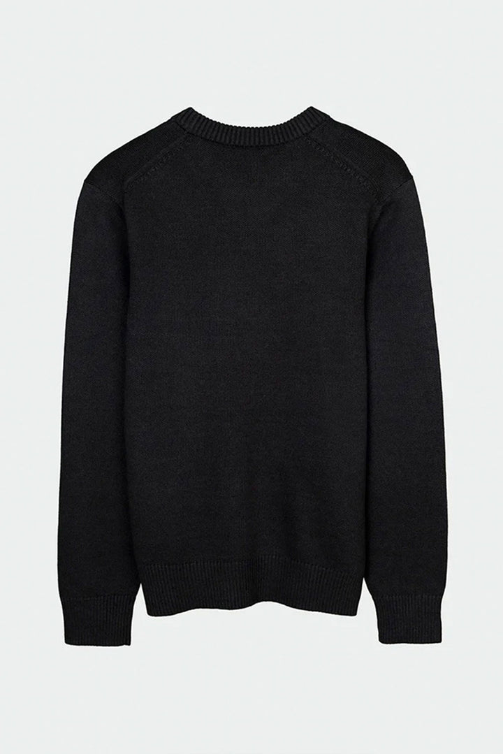 Crew-neck Organic Cotton Sweater