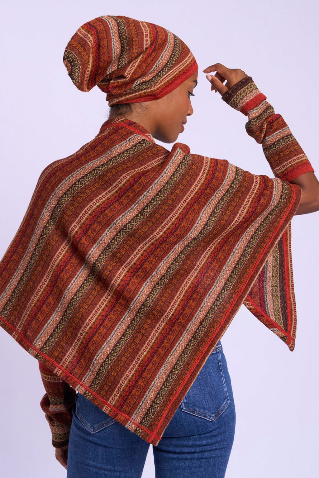 Andean Stripes Alpaca Scarf