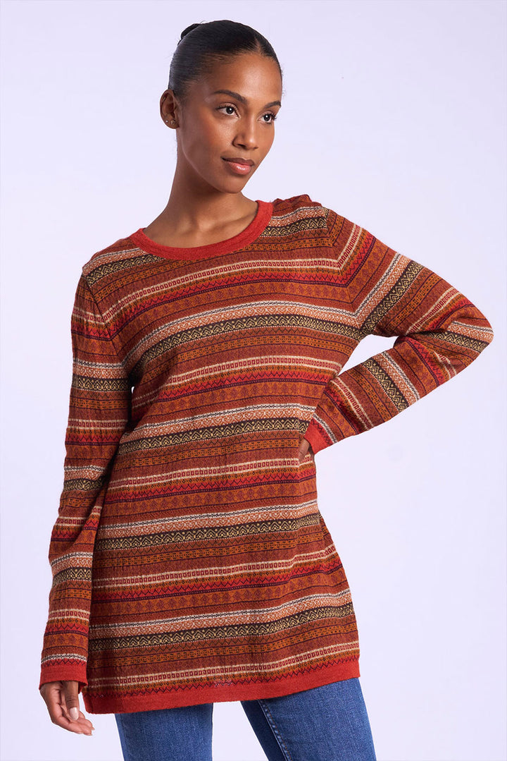 Andean Stripes Alpaca Sweater