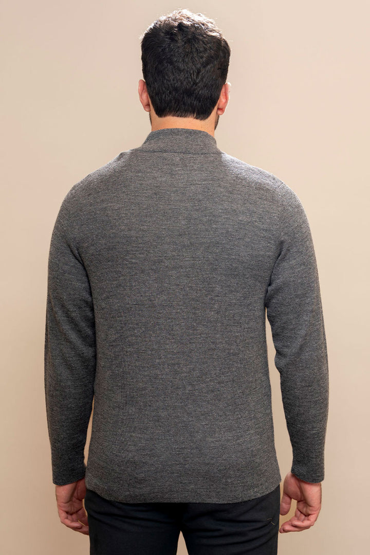 Men's Full-Zip Baby Alpaca Cardigan