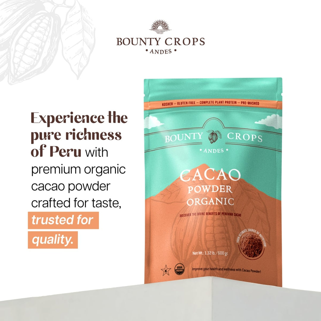 Cacao Powder Organic, 1.32 lb / 600 gr. ($14.77 lb / $0.92 ounce)