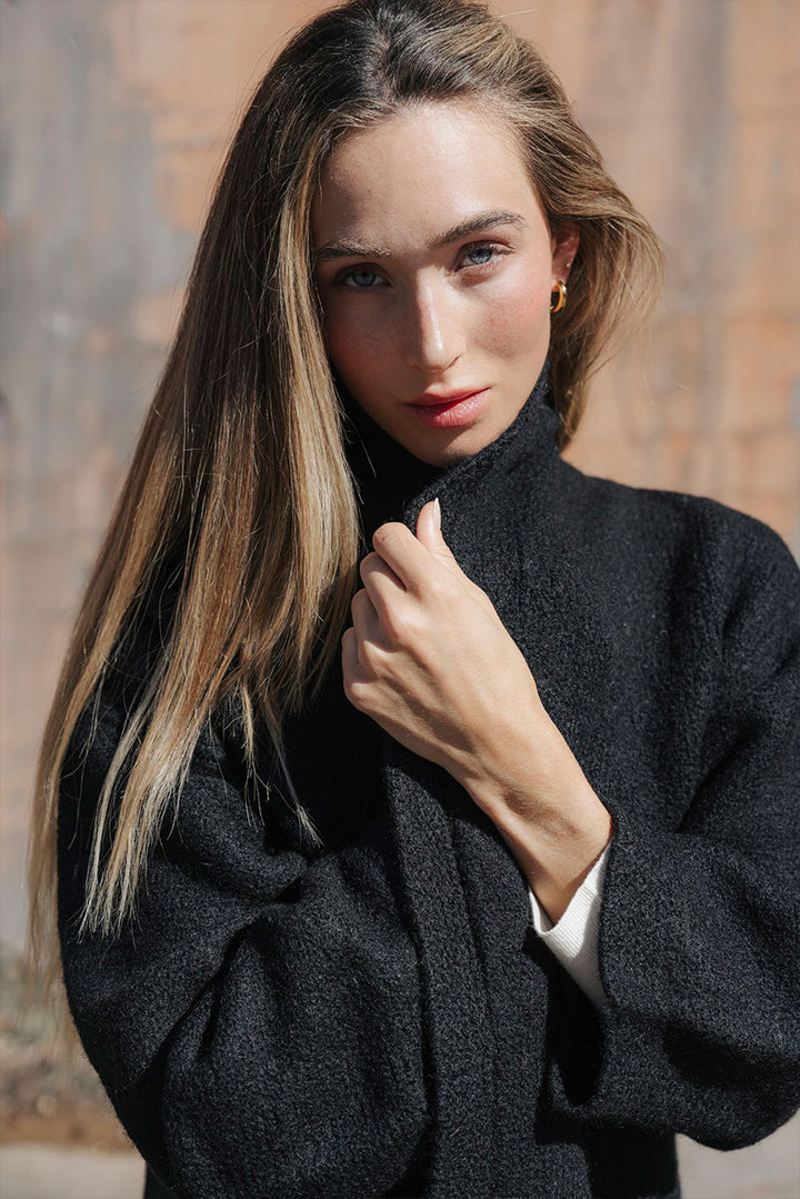 Belen Knit Alpaca Coat / Long Cardigan