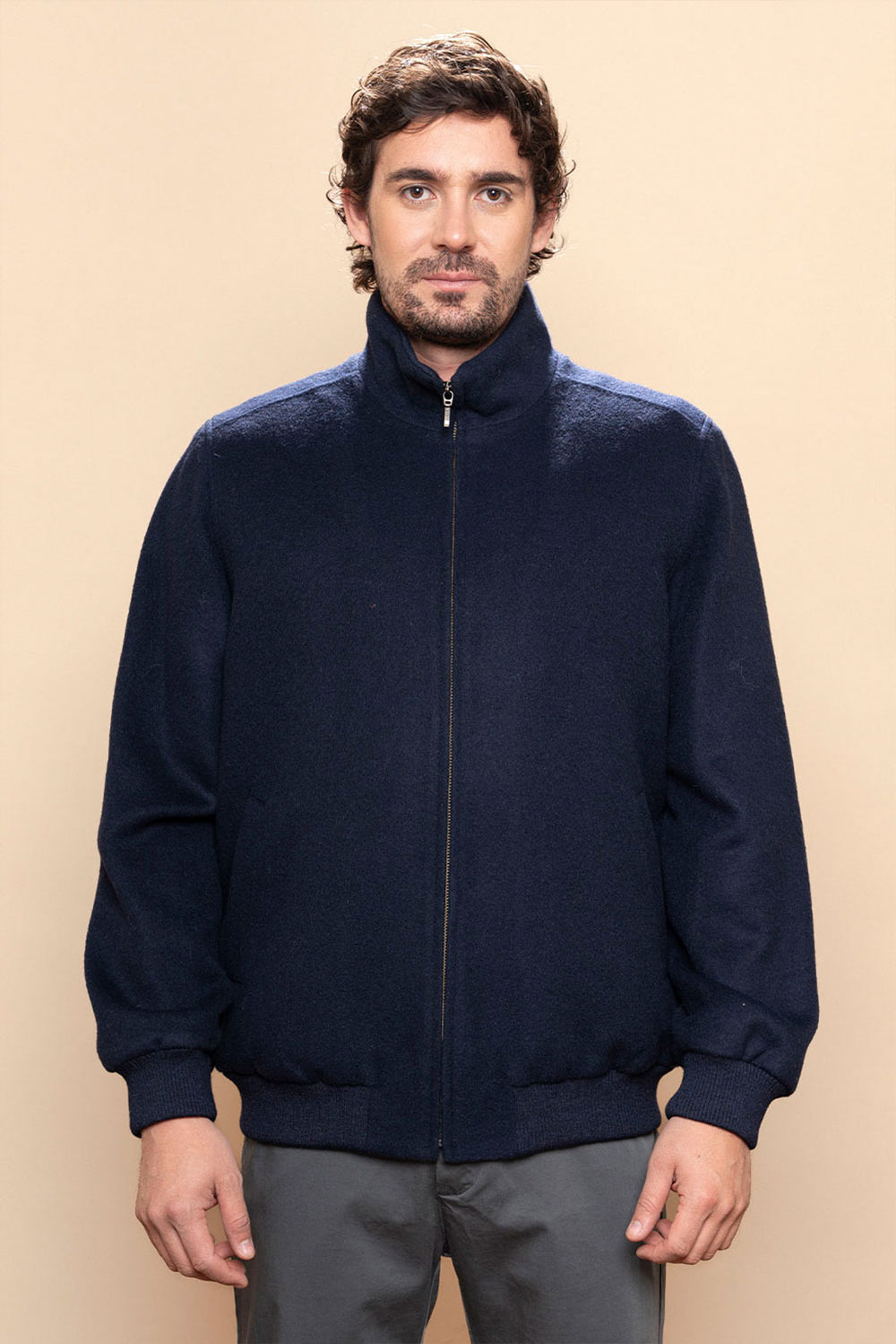 Bomber Baby Alpaca Jacket