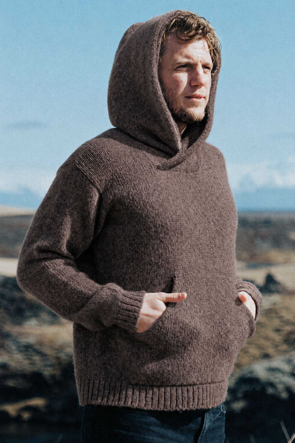 Brian Alpaka Kapuzenpullover