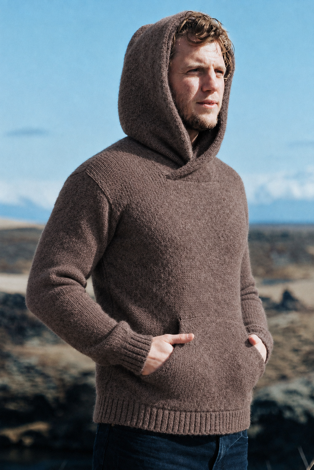 Brian Alpaka Kapuzenpullover
