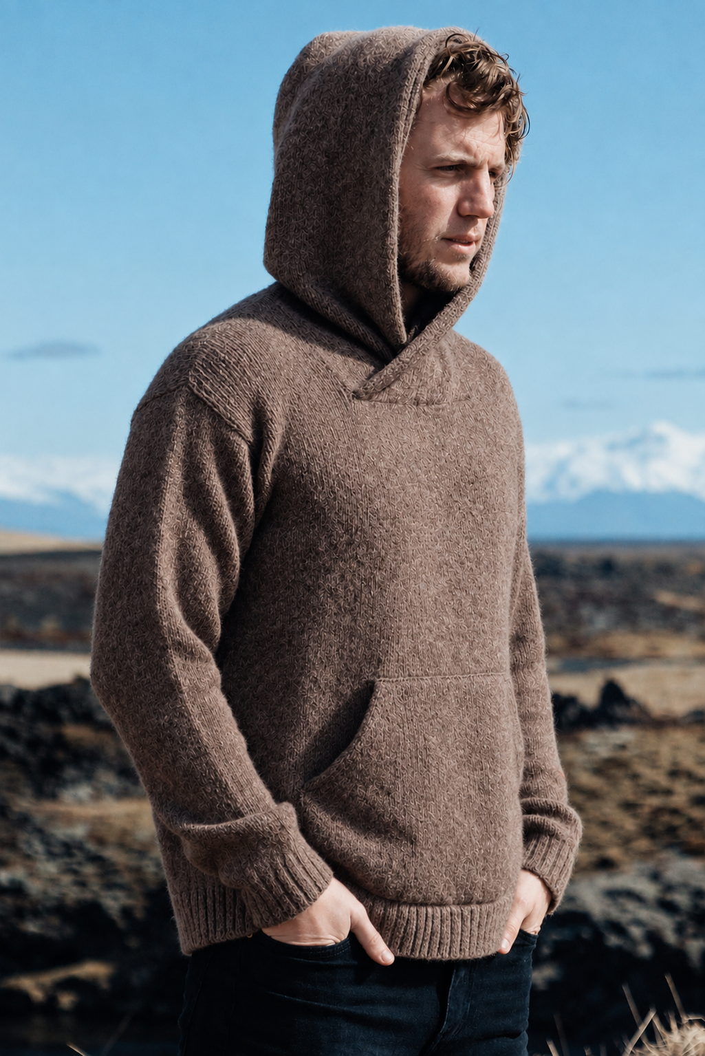 Brian Alpaka Kapuzenpullover
