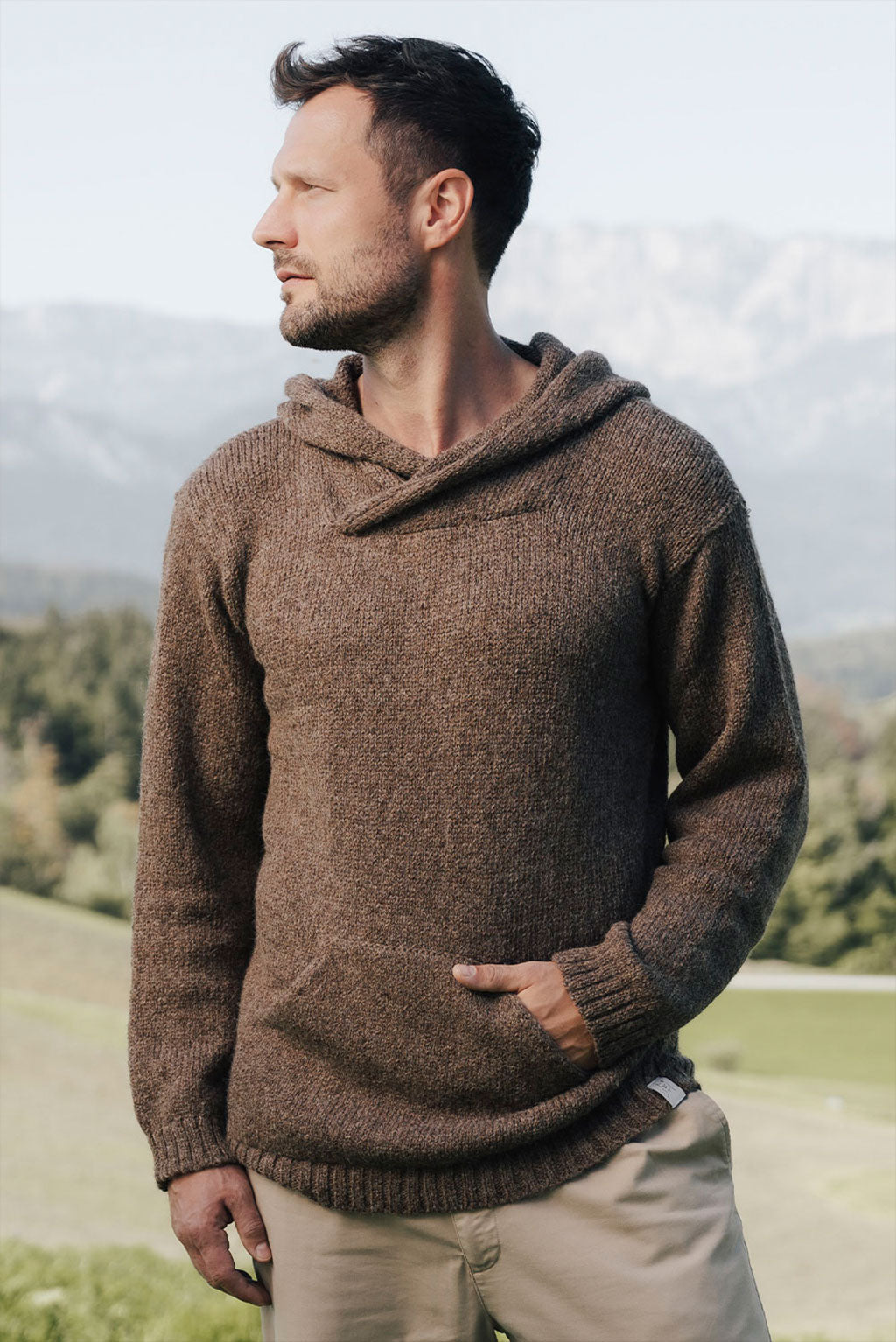 Brian Alpaka Kapuzenpullover