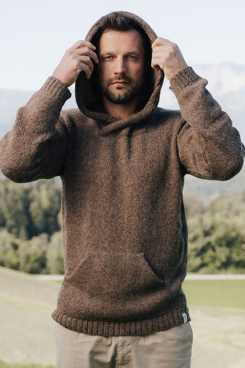 Brian Alpaka Kapuzenpullover