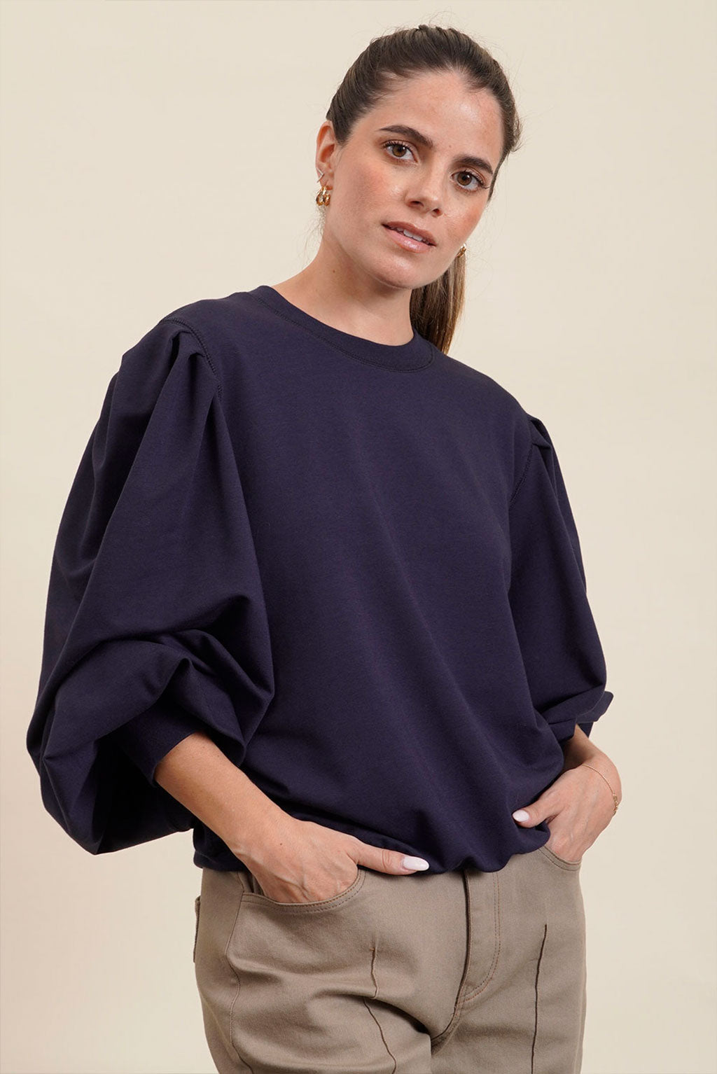 Compton Top Brittany Cotton Top – Alpaca Collections