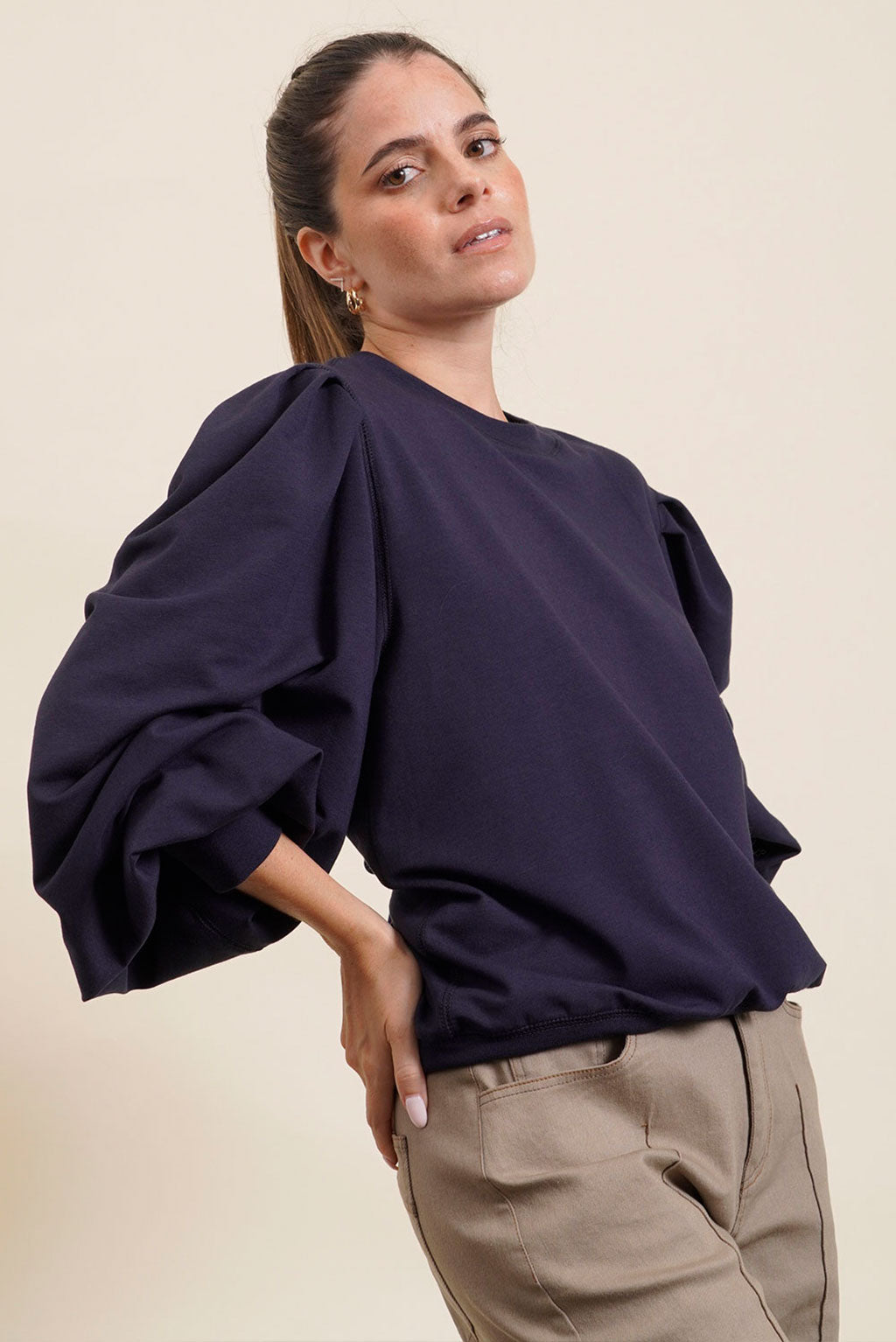 Brittany Cotton Top – Alpaca Collections