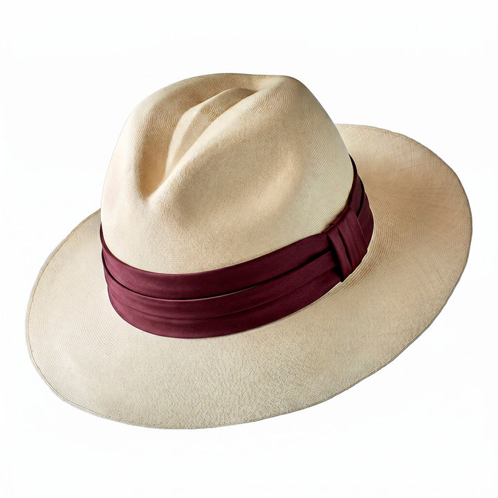 Montecristi Panama Hat Classic Fedora Fine Weave