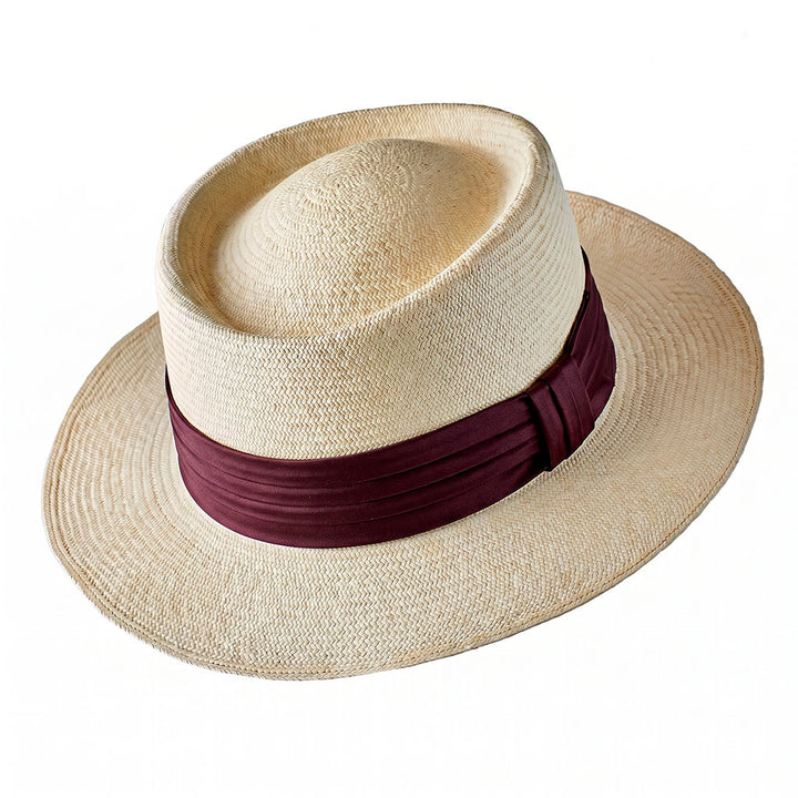 Montecristi Panama Hat Havana Style Fine Weave