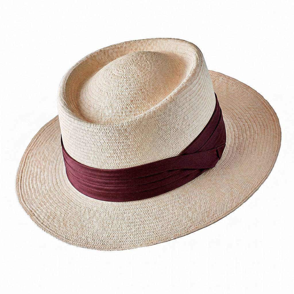 Montecristi Panama Hat Havana Style Extra Fine Weave
