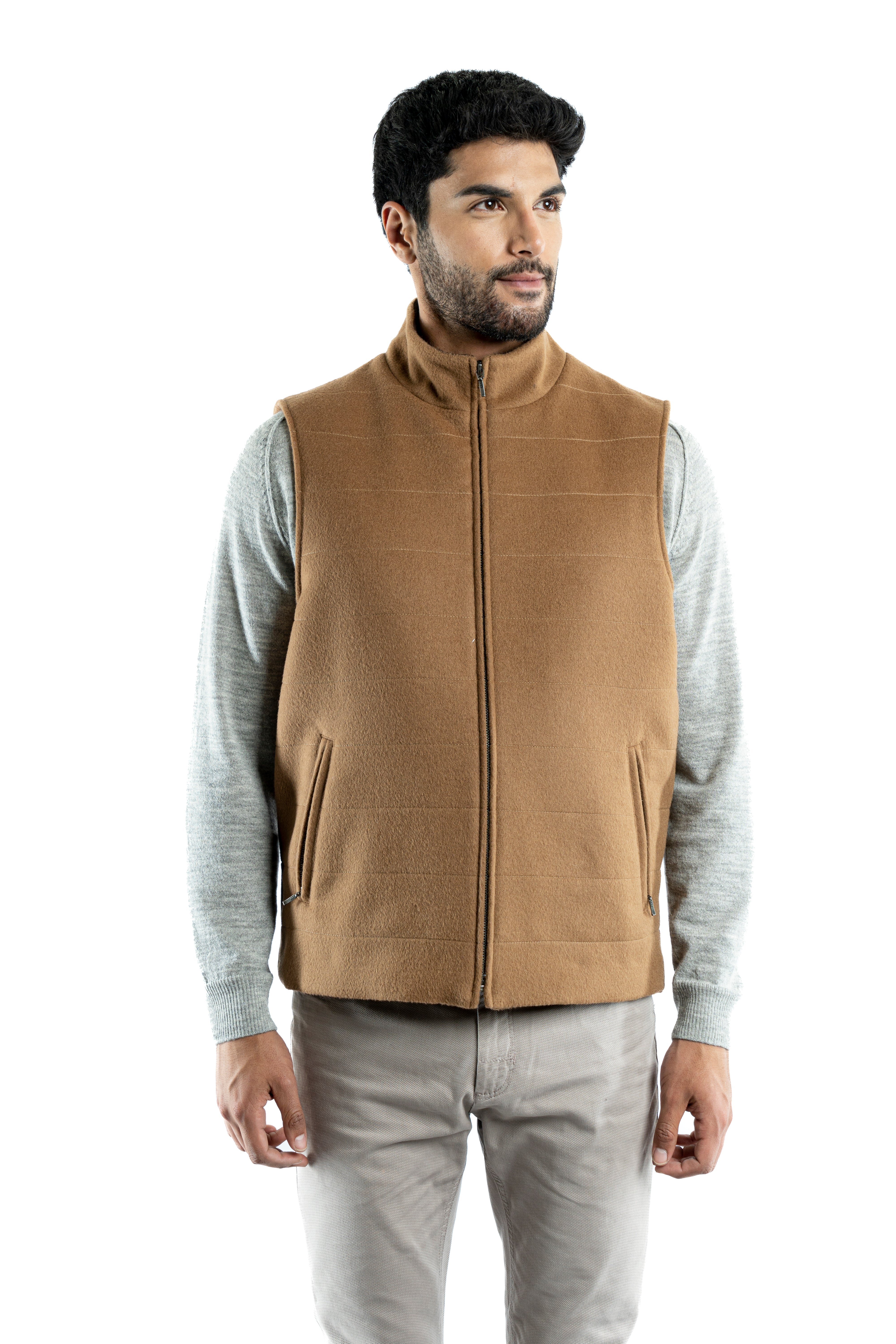 Men's Quilted Baby Alpaca Vest – Alpaca Collections