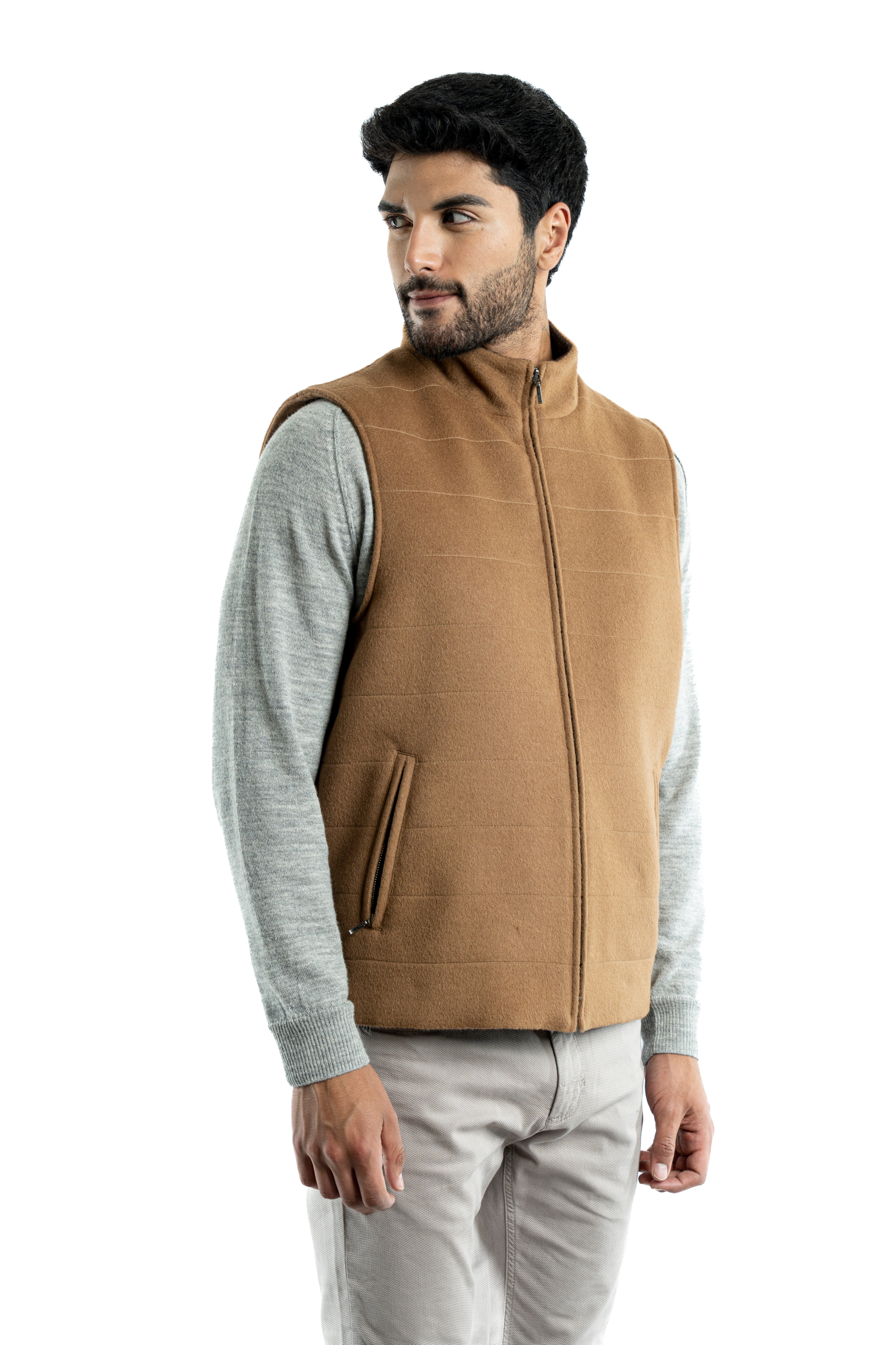 Men's Quilted Baby Alpaca Vest – Alpaca Collections
