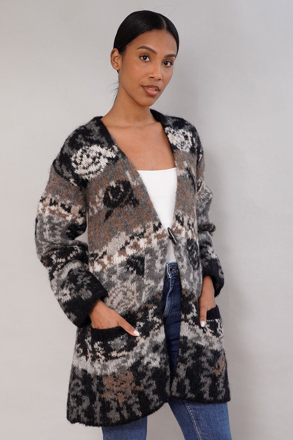 Caraveli Alpaca Cardigan