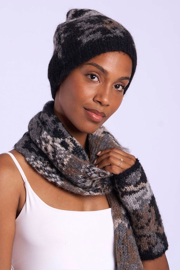 Caraveli Alpaca Hat — anthracite alpaca by Alpaca Collections