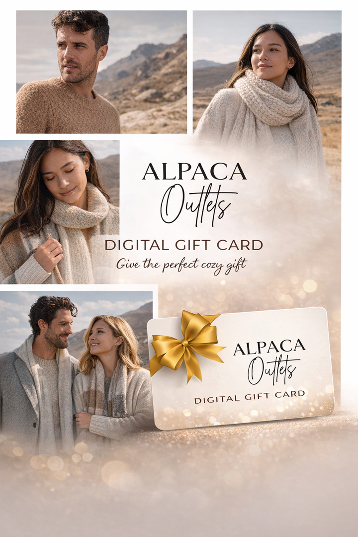 Alpaca Outlets Digital Gift Card | Instant Winter Gift for Him & Her