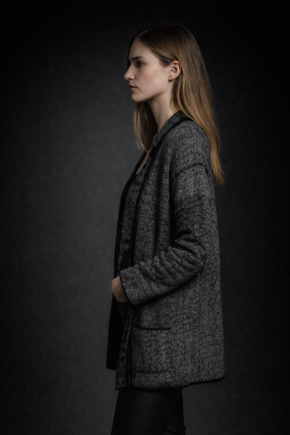 Patchwork Reversible Cardigan