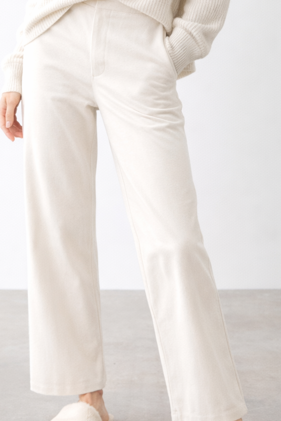 Long Pima Cotton Pants