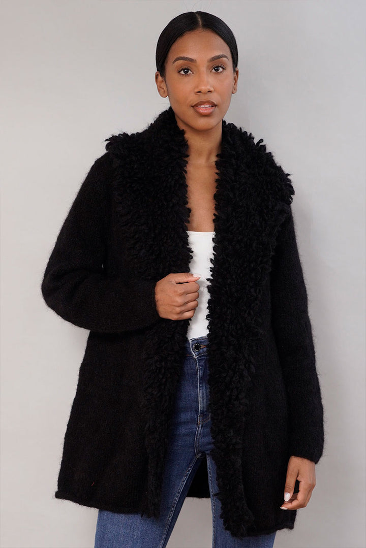 Cleo Handknit Alpaca Coat