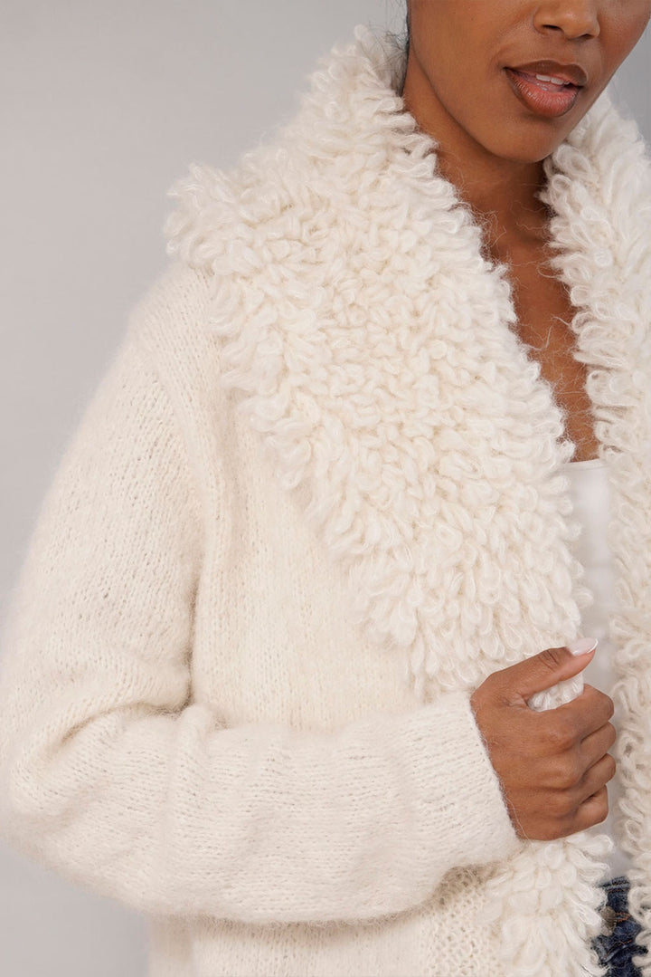 Cleo Handknit Alpaca Coat