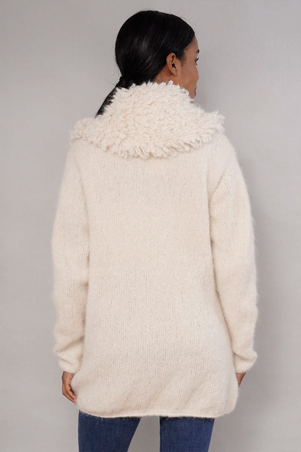 Cleo Handknit Alpaca Coat