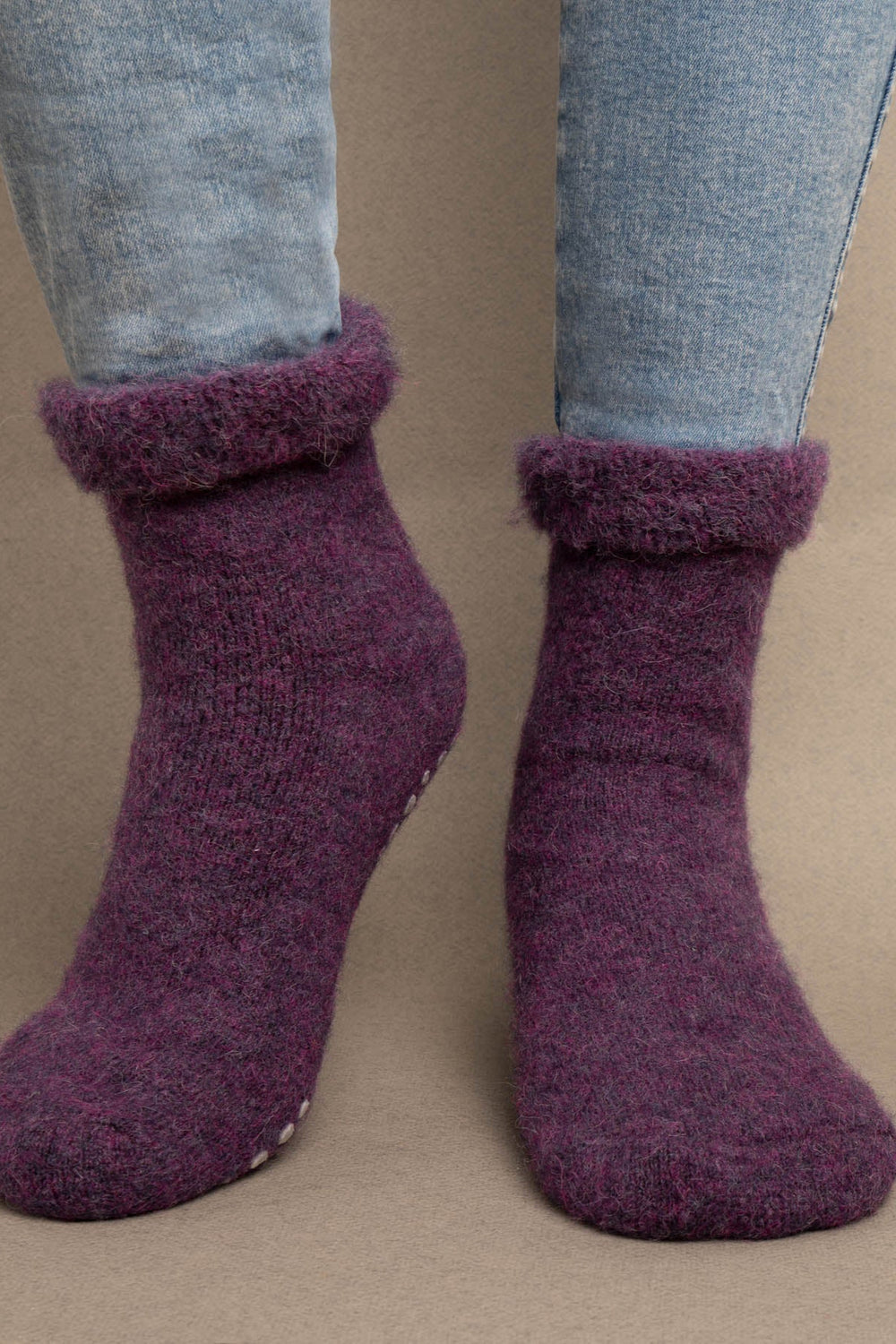 Slipper Alpaca Socks