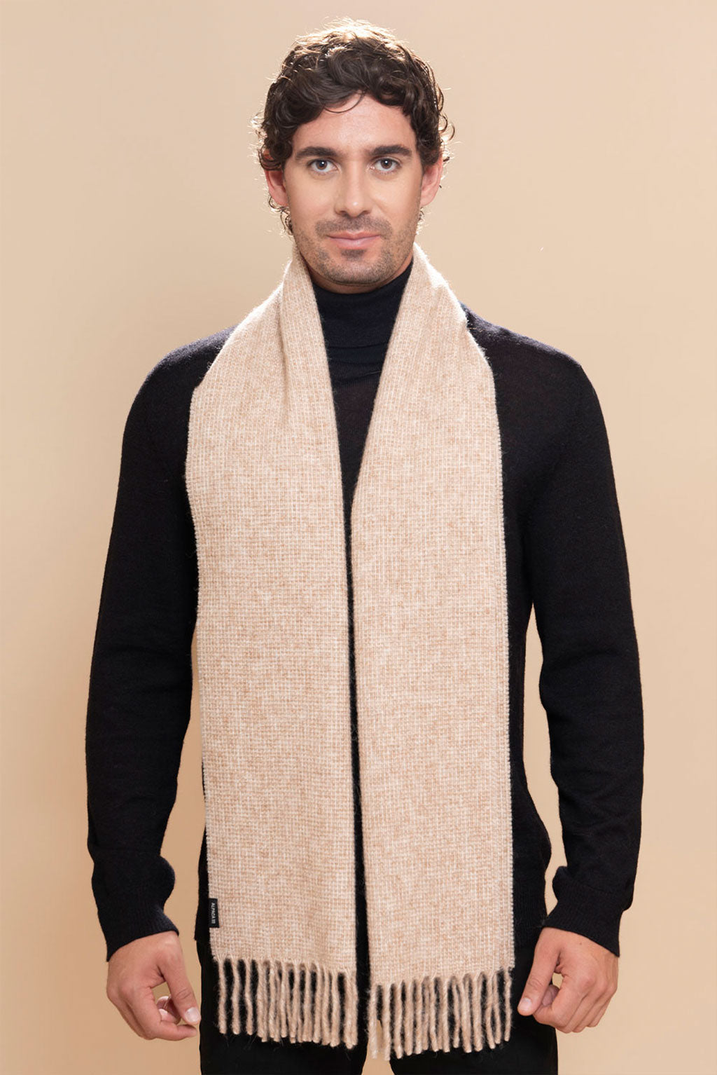 Eco Textured Baby Alpaca & Silk Scarf – Alpaca Collections