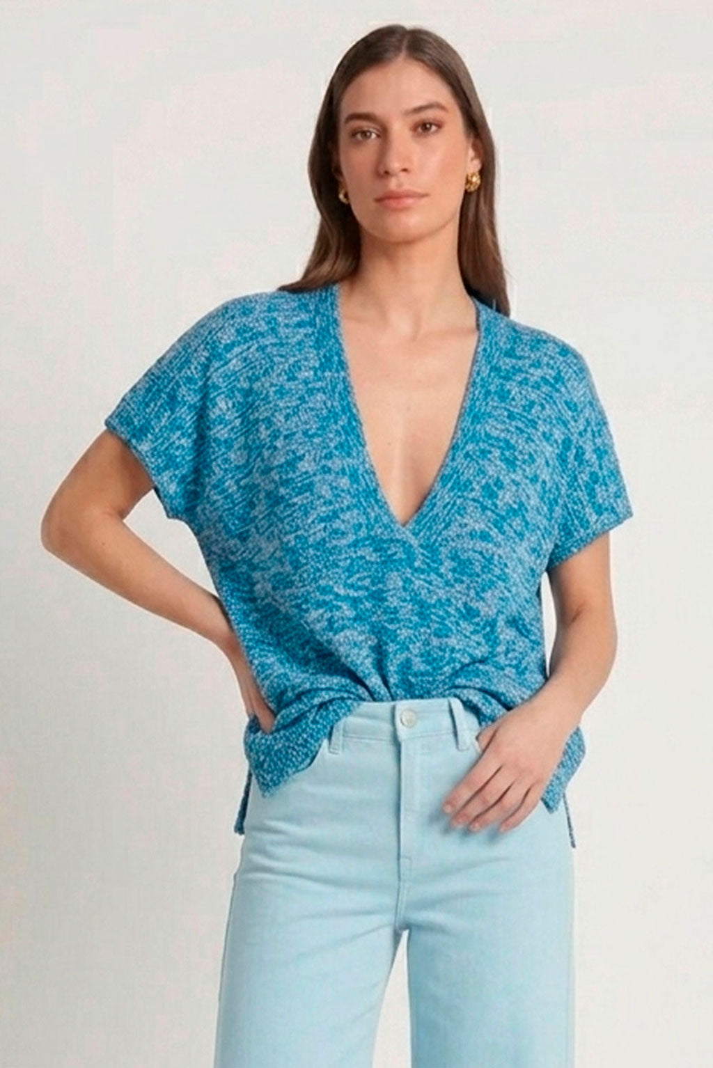 Short Sleeve Organic Cotton Top