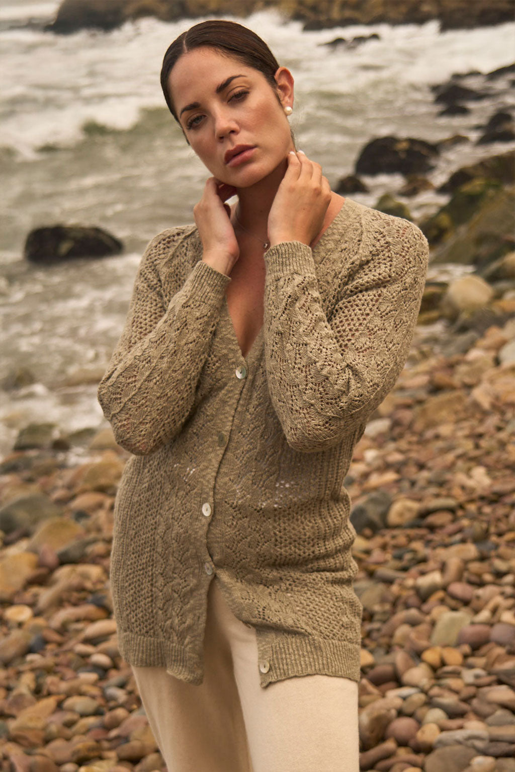 Diana Cotton Cardigan