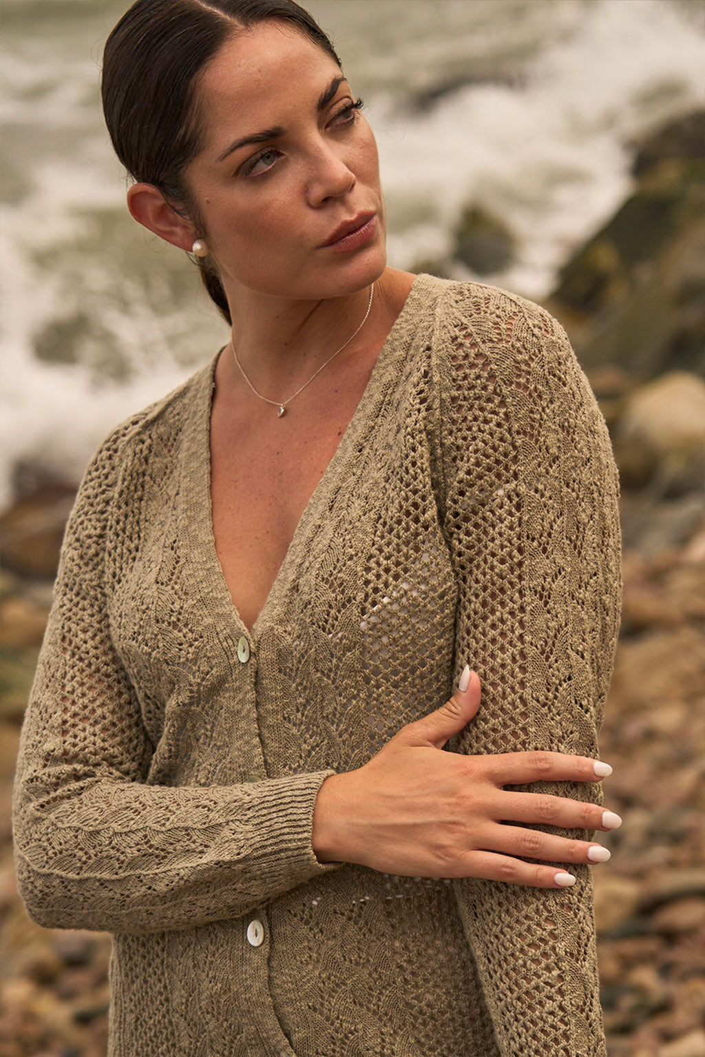 Diana Cotton Cardigan