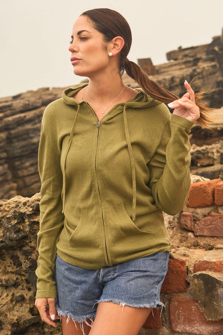 Drew Lightweight Cotton Hoodie