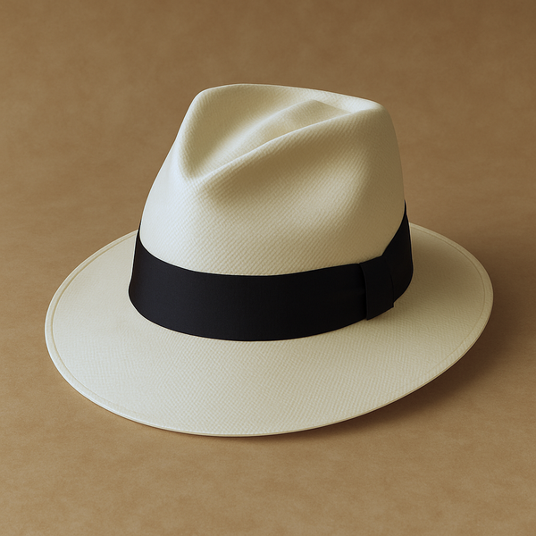 Authentic Panama Hat - Bought in France The Montechristi Fino – Truffaux Hatmakers main image 4