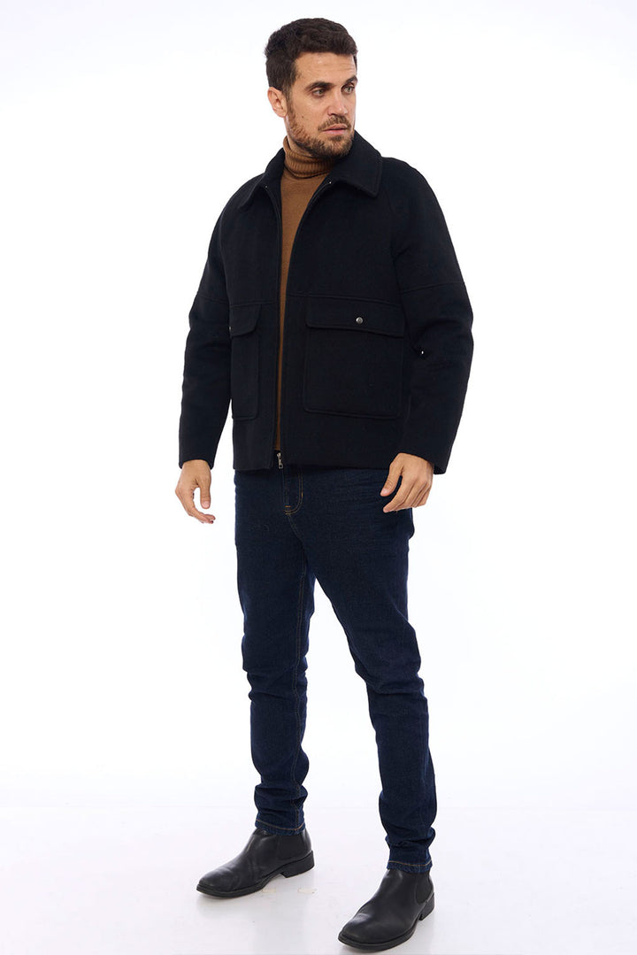 Men's Casual Baby Alpaca Jacket