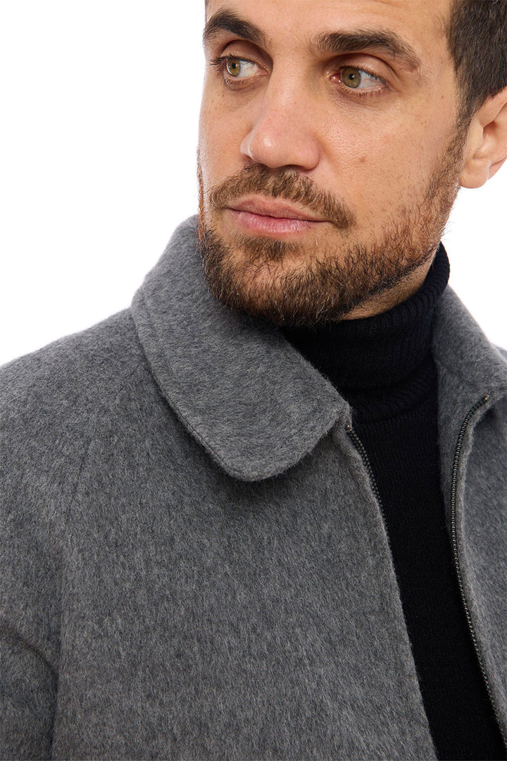 Men's Casual Baby Alpaca Jacket