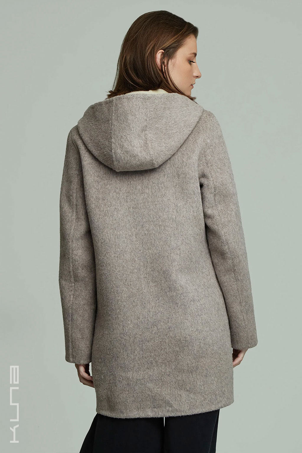 Alaia Reversible Baby Alpaca Coat
