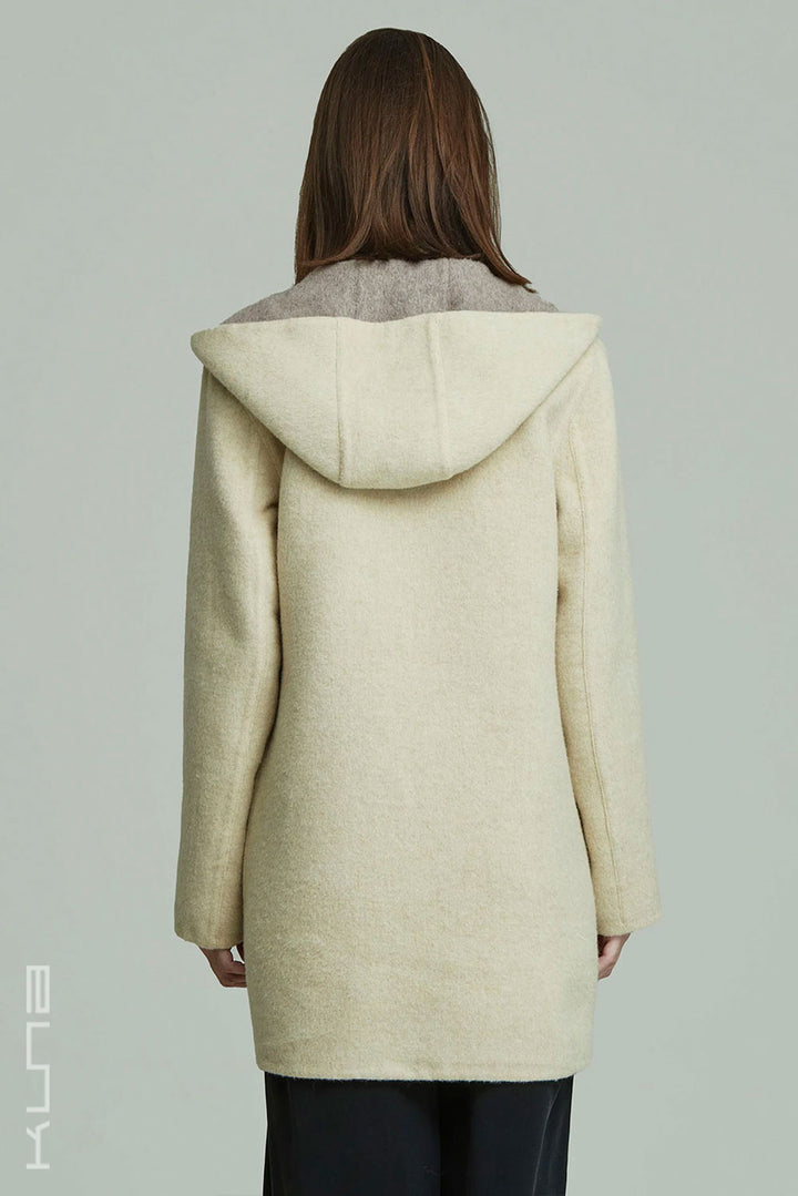 Alaia Reversible Baby Alpaca Coat