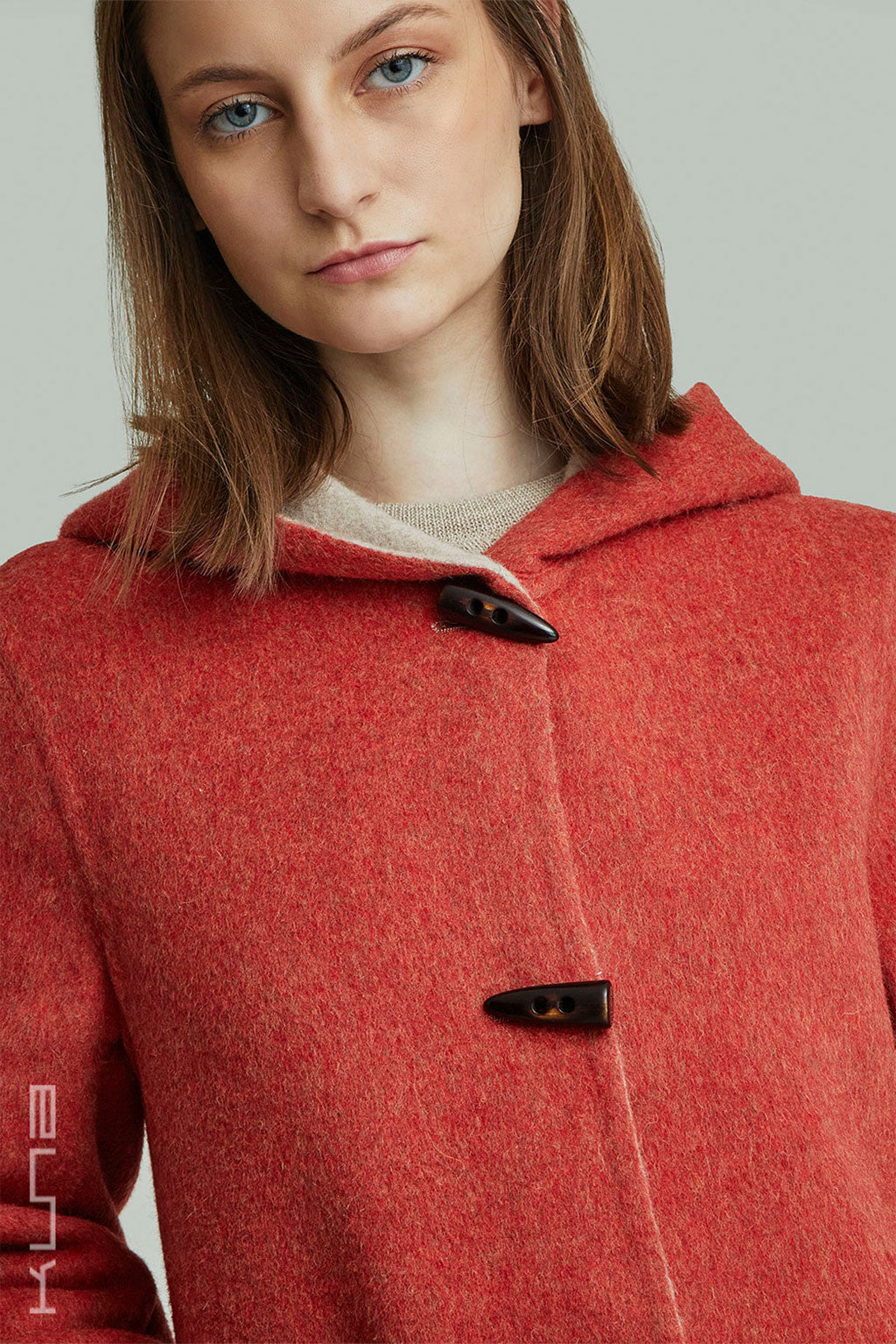 Alaia Reversible Baby Alpaca Coat