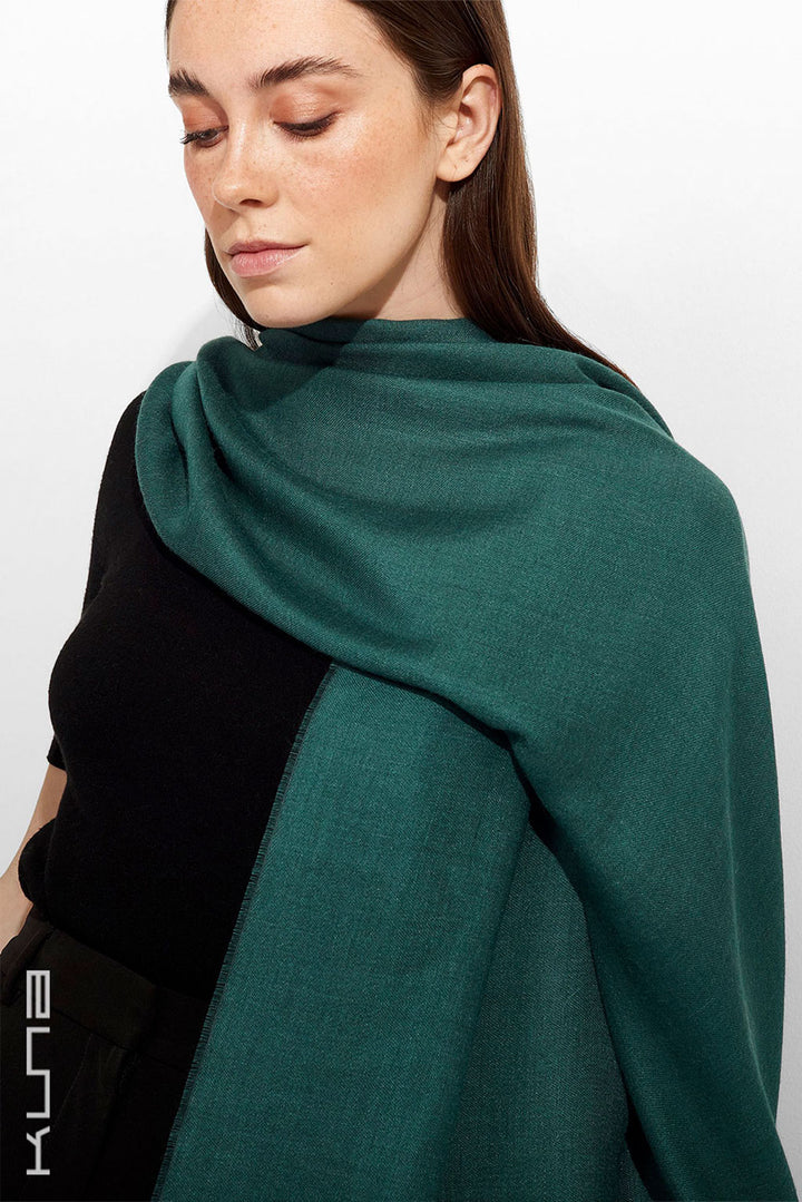 Teaberry Baby Alpaca & Silk Shawl