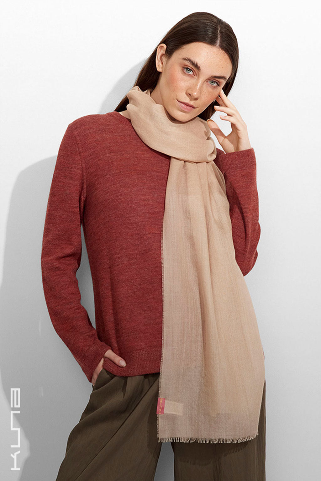 Alondra Baby Alpaca Shawl