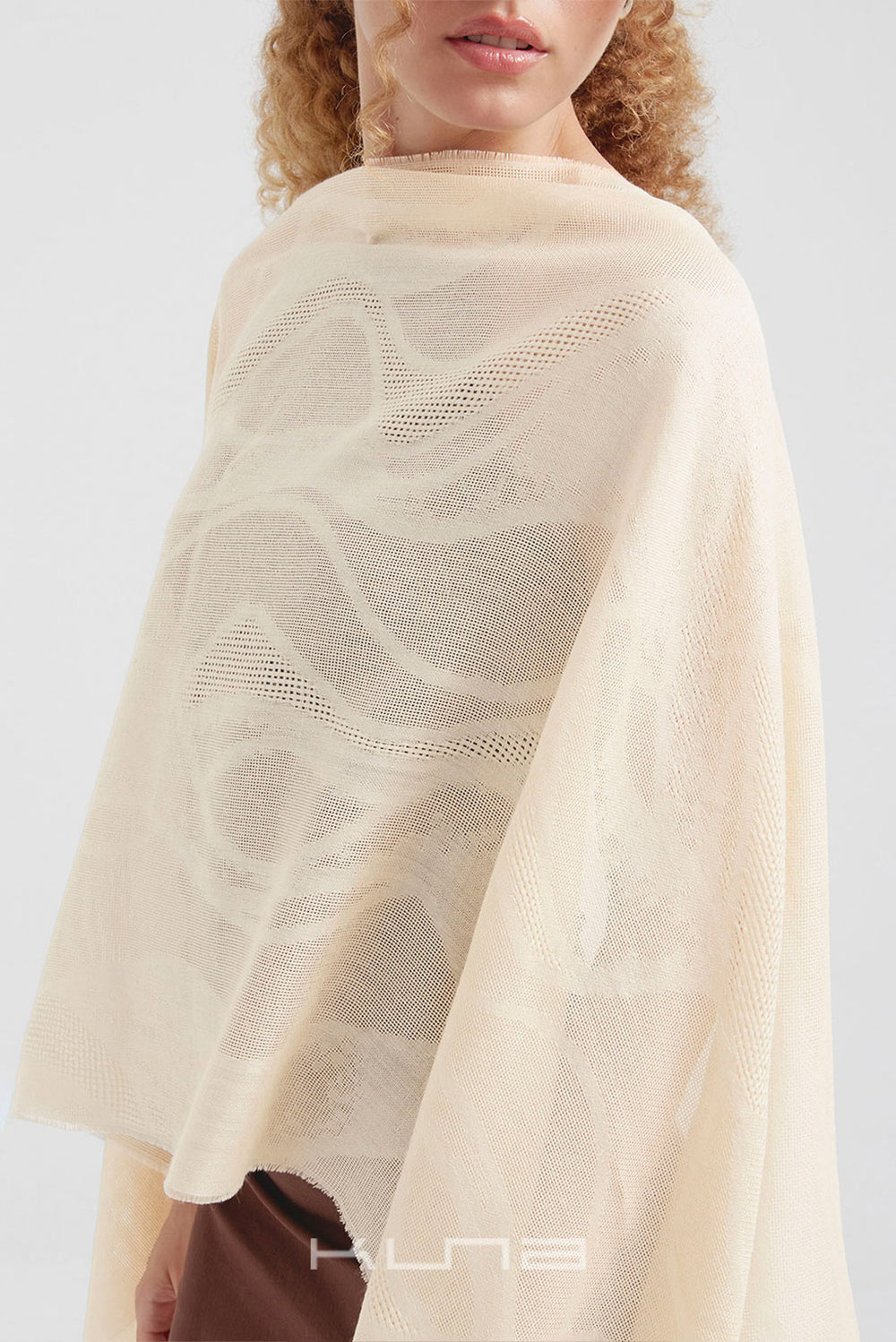 Canvas Baby Alpaca & Silk Shawl