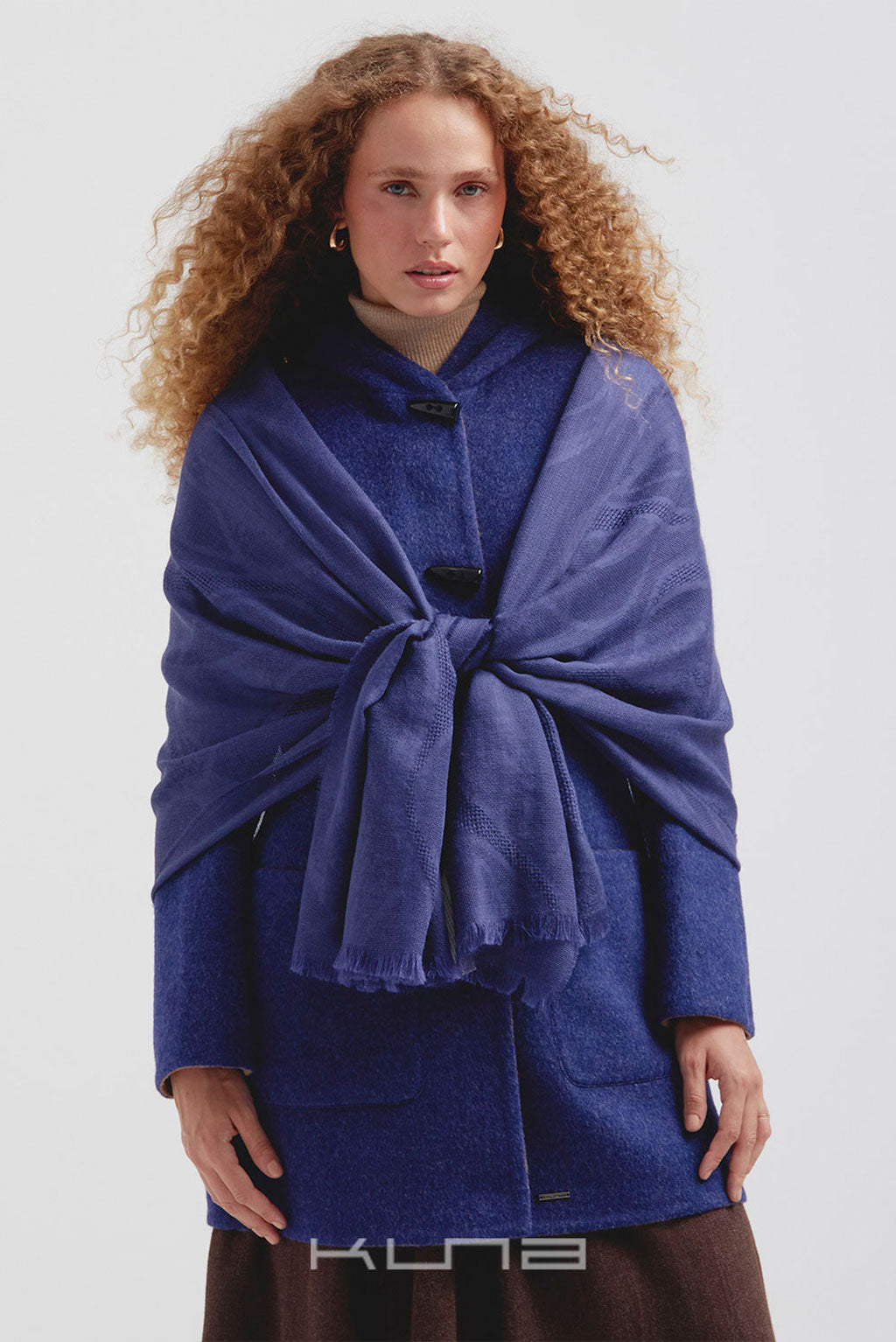 Canvas Baby Alpaca & Silk Shawl
