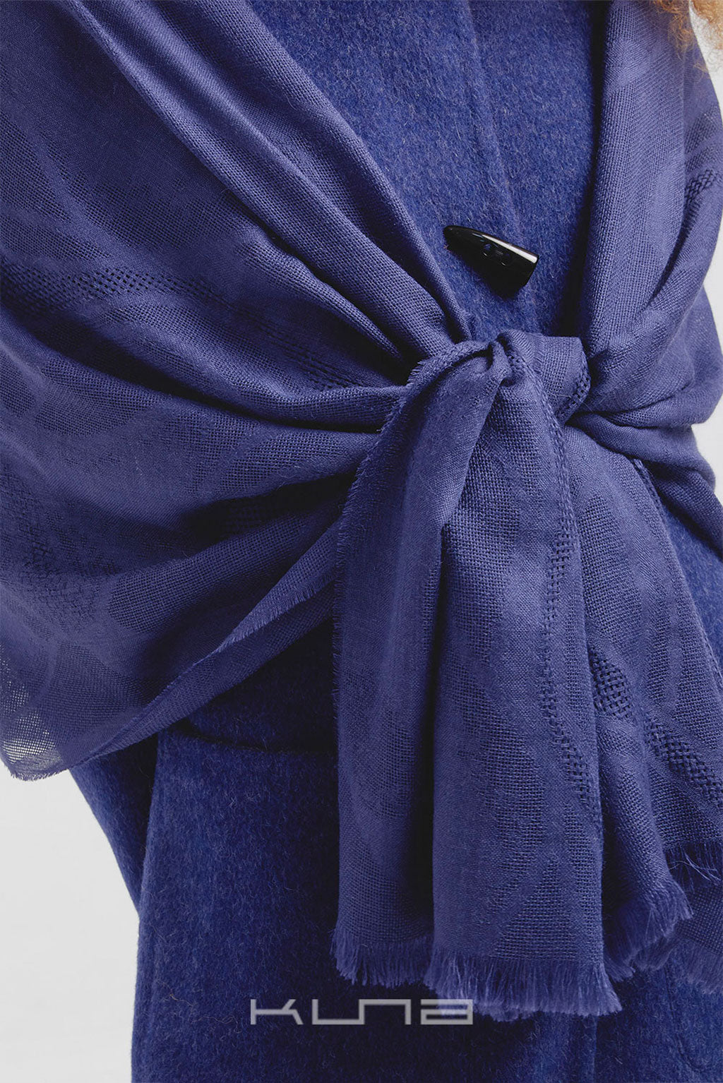 Canvas Baby Alpaca & Silk Shawl